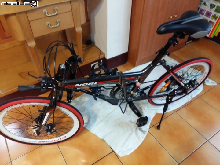 GINORI GX7今日入手的小折-晉身擁有人生第一輛小折車(開箱囉)