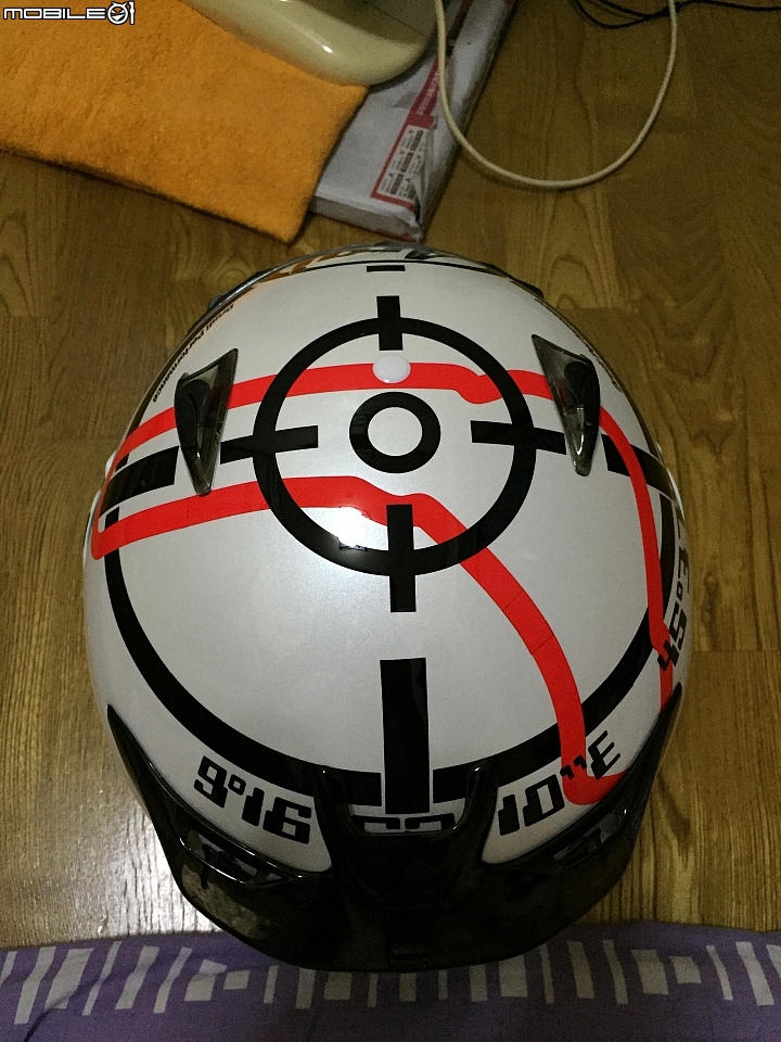 [開箱]人生第一頂Arai [Arai Quantum-J Haga Monza]新增心得