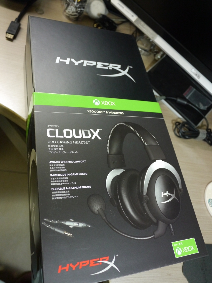 [開箱]_Kingston HyperX CloudX for Xbox One