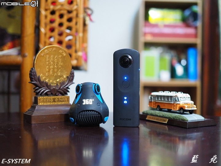 GIROPTIC 360cam與RICOH THETA S 360°的初次見面～