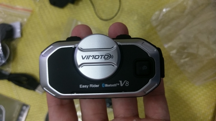 VIMOTO V8安全帽藍芽耳機 開箱