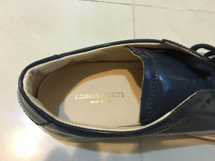{開箱}COMMON PROJECTS original vintage low navy 41號