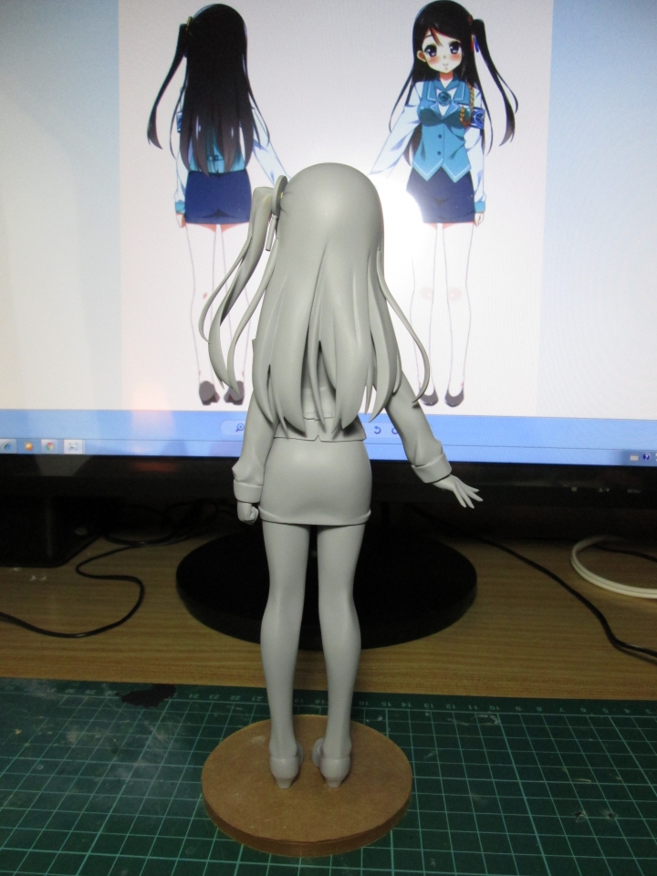 高捷少女-小穹 原型製作~GK上色完成