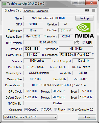 ＊發問＊ MSI GTX 1070 GAMING X 8G 註冊問題