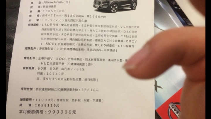 all new tucson 台北單