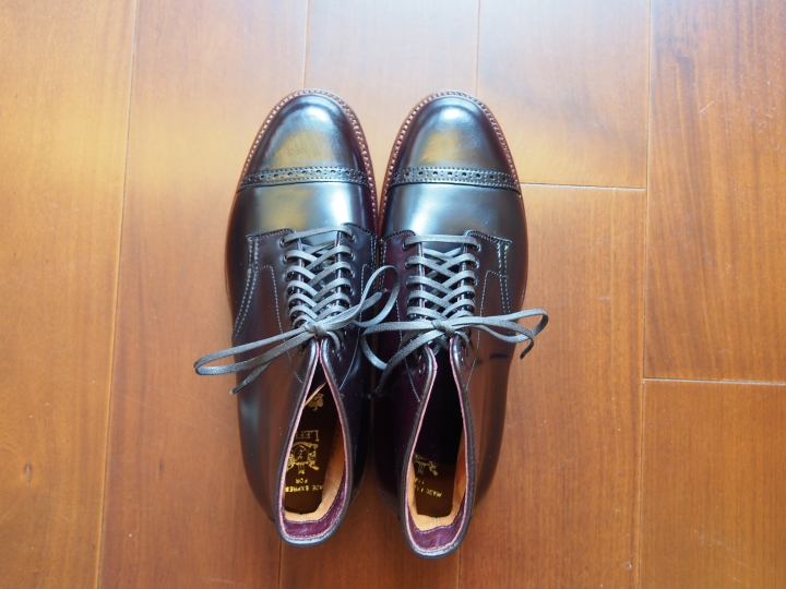 Alden Color 8 Naval Boot