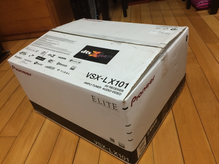 Pioneer  VSX-LX101 開箱 !