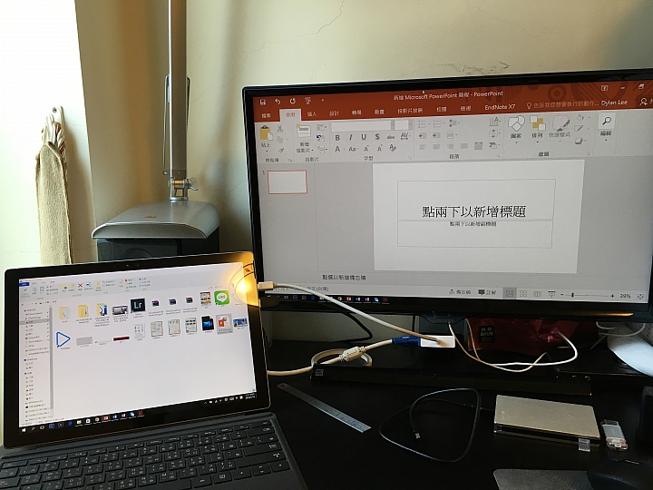 surface pro 4 外接螢幕