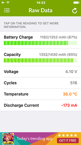 ios 932 的耗電（更新 935）
