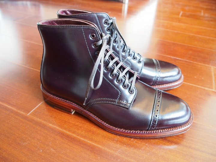 Alden Color 8 Naval Boot