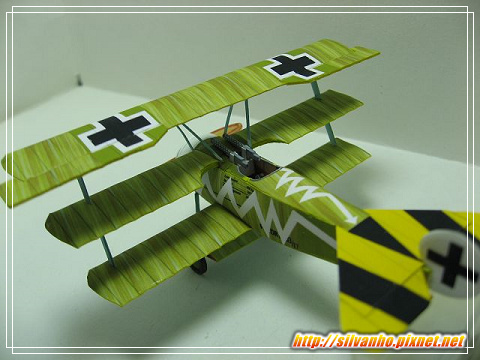 紙模 - Fokker DrI