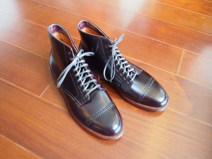 Alden Color 8 Naval Boot