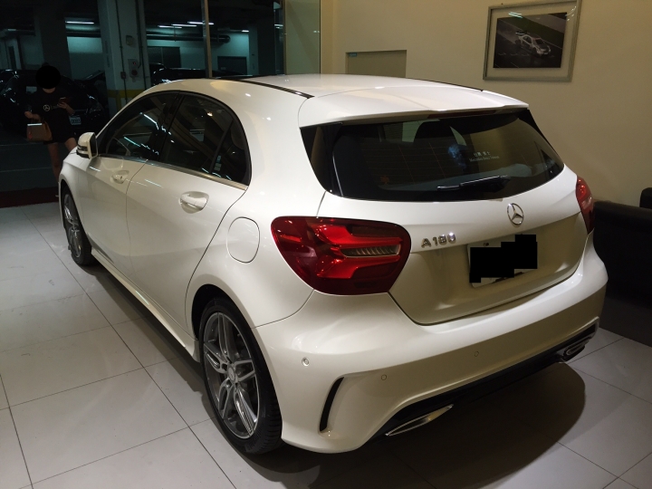 下訂了 16/16 A180 AMG LINE