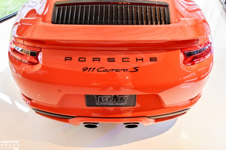 小改款大躍進，TechArt for 991.2 Carrera S熔岩渦輪蛙