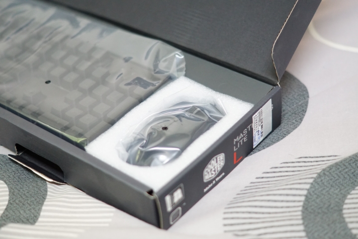 應該是首發的可換鍵帽 CM Masterkeys Lite L