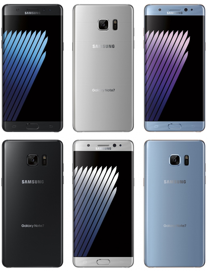 Note 7可能只有曲面螢幕(疑似官方宣傳圖)