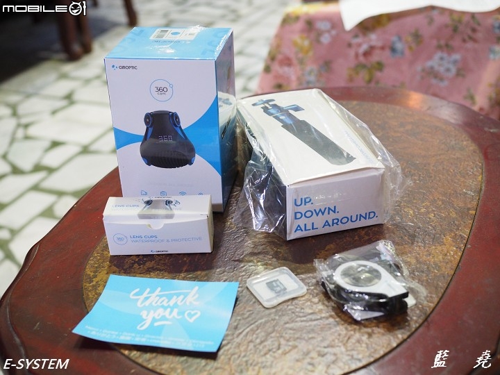 GIROPTIC 360cam與RICOH THETA S 360°的初次見面～