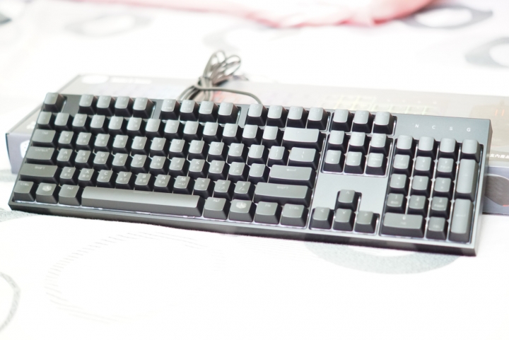 應該是首發的可換鍵帽 CM Masterkeys Lite L