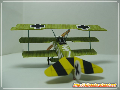 紙模 - Fokker DrI
