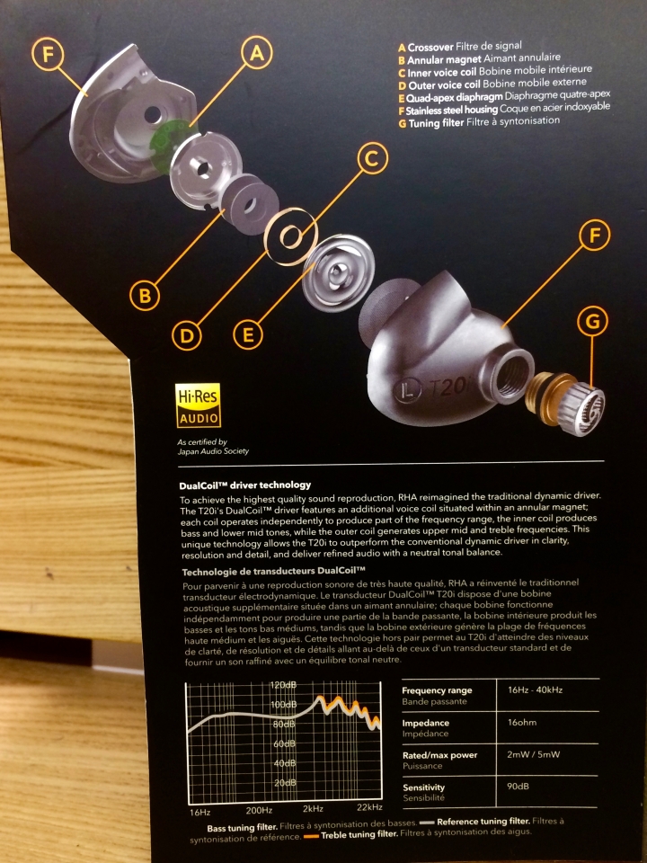 『開箱』RHA T20i 來自英國 ! SOUND.ENGINEERED.