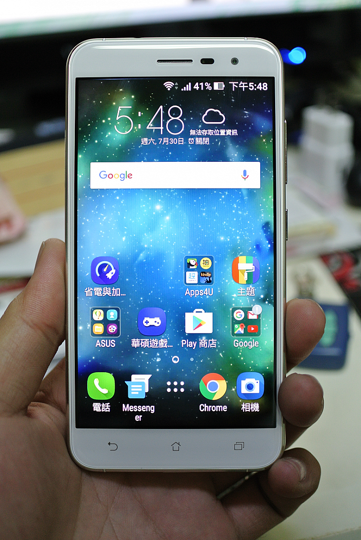 ZenFone3 子龍3代 5.2吋  月光白  開箱囉！