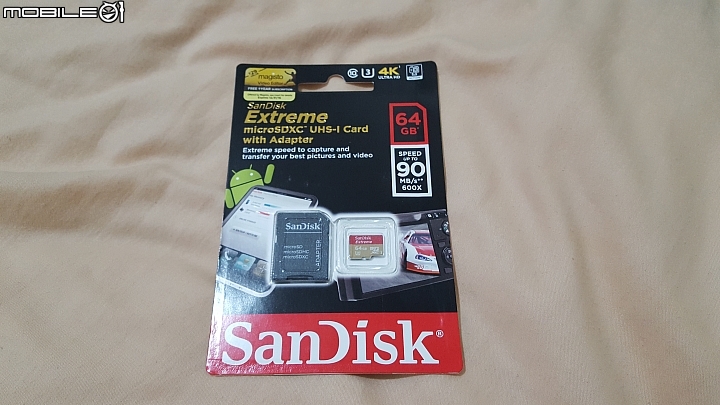超優質 SanDisk Extreme microSD U3 64GB 記憶卡