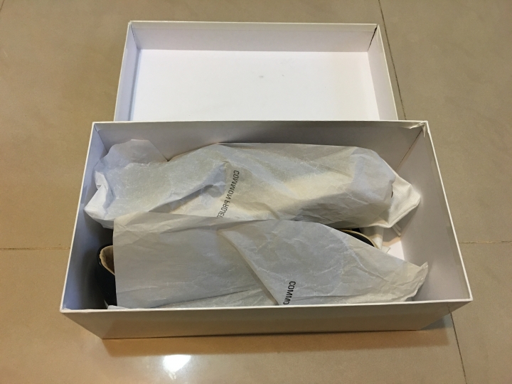 {開箱}COMMON PROJECTS original vintage low navy 41號