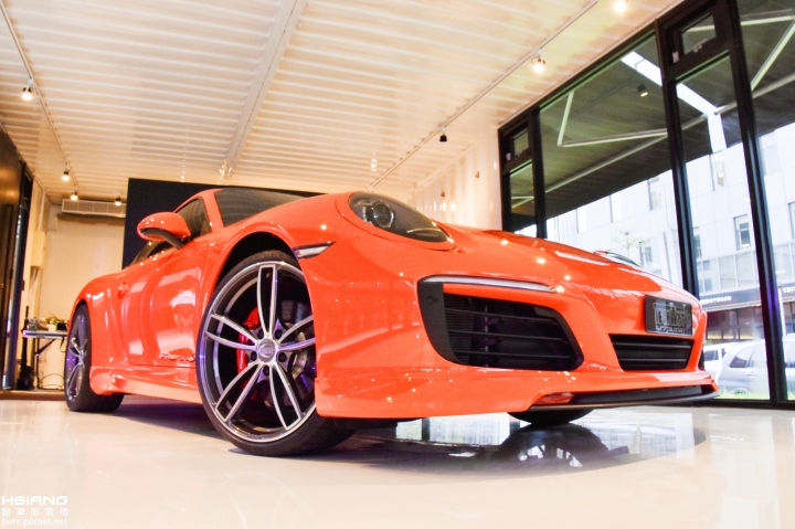 小改款大躍進，TechArt for 991.2 Carrera S熔岩渦輪蛙