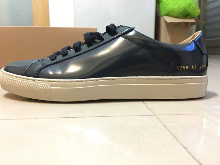 {開箱}COMMON PROJECTS original vintage low navy 41號