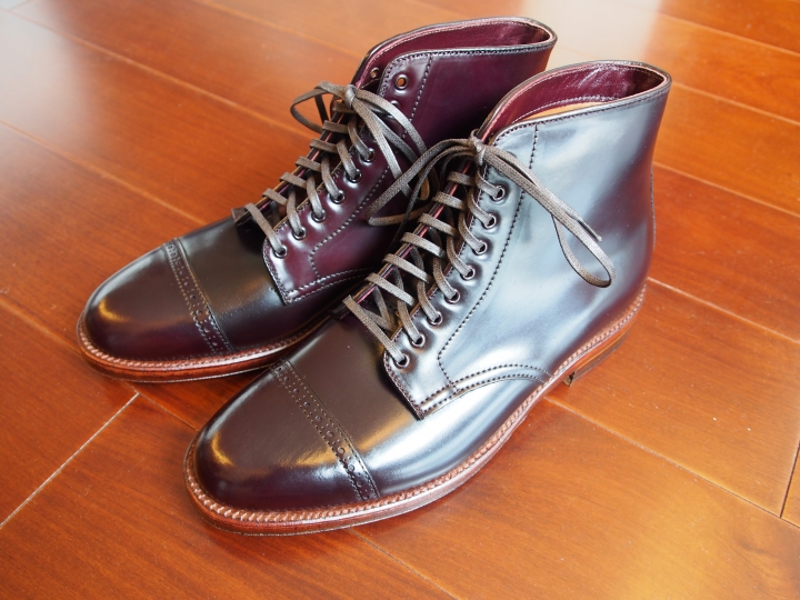 Alden Color 8 Naval Boot