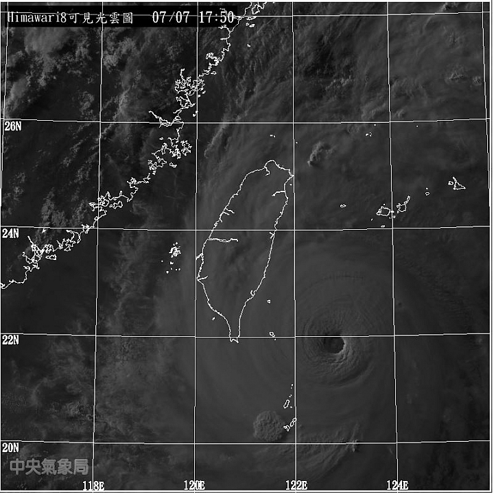 尼伯特強颱(接近上限)-台灣沉沒!!!
