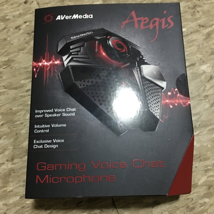AVerMedia 圓剛Aegis神盾遊戲麥克風-遊戲的堅強後盾