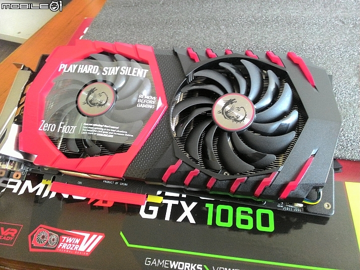 中階新血卡 微星 GTX1060 GAMING X 6GD5顯示卡
