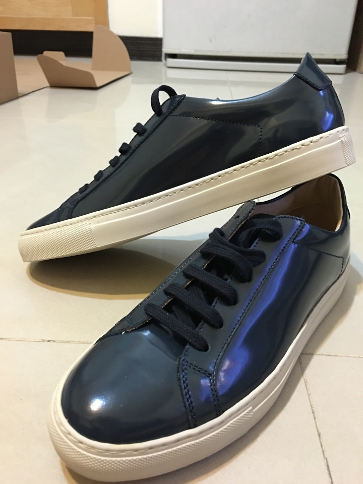 {開箱}COMMON PROJECTS original vintage low navy 41號
