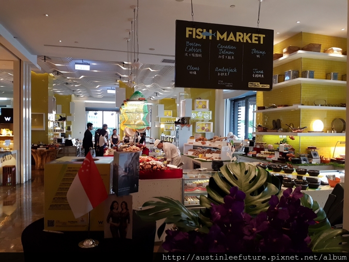 台北信義 W Hotel the kitchen table 海鮮之夜 星鮮貨 體驗