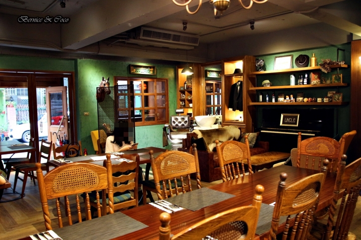 UNCLE 廚棧 結合紳士理容服務的複合式餐廳/大安東門餐酒館(捷運東門站)