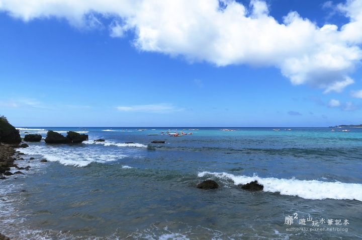 墾丁美麗海灣遊走~南灣 船帆石 砂島 龍磐公園 滿州沙灘 滿州港口吊橋 恆春出火