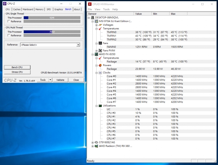 FX8350 八核心真的比較好!VR也可以呦