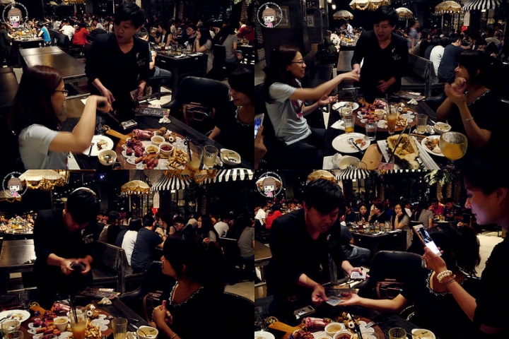 台中x美食｜好友聚餐「夏夜狂歡』in金色三麥市政店(草裙舞比賽、桌邊魔術秀/附影片)