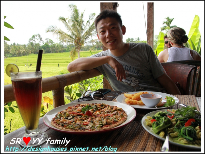 [峇里島必吃][餐廳推薦]美食-巴里島烏布區 Bali-Ubud_Sari Organik 景觀無敵的稻田有機餐廳