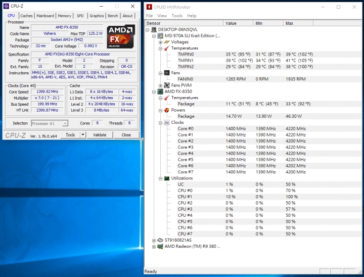 FX8350 八核心真的比較好!VR也可以呦