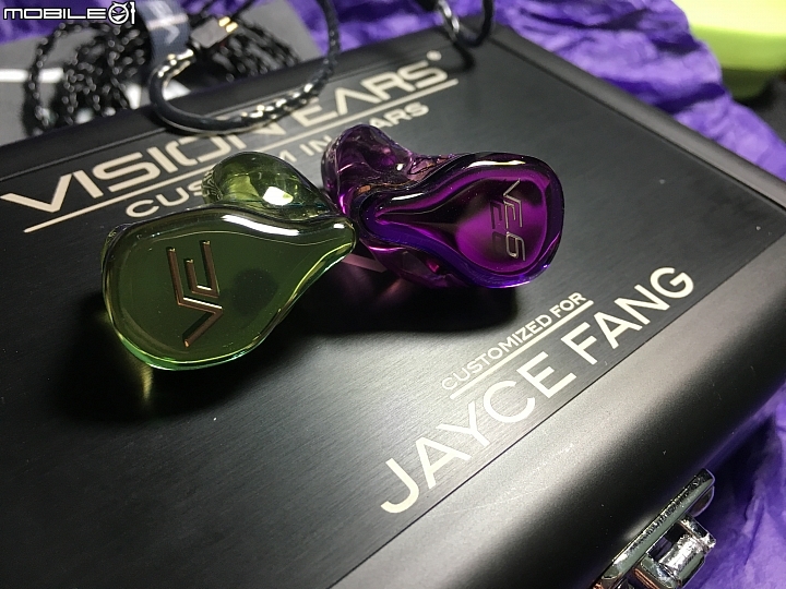 德國Vision Ears VE6 X1 客製化耳機 開箱成品分享