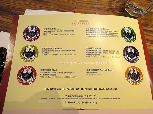 [食記] 台北 中正 JOLLY手工釀啤酒＋泰食餐廳（衡陽店）-老屋泰式料理搭配好喝的手工啤酒，聚餐的好選擇，近西門町