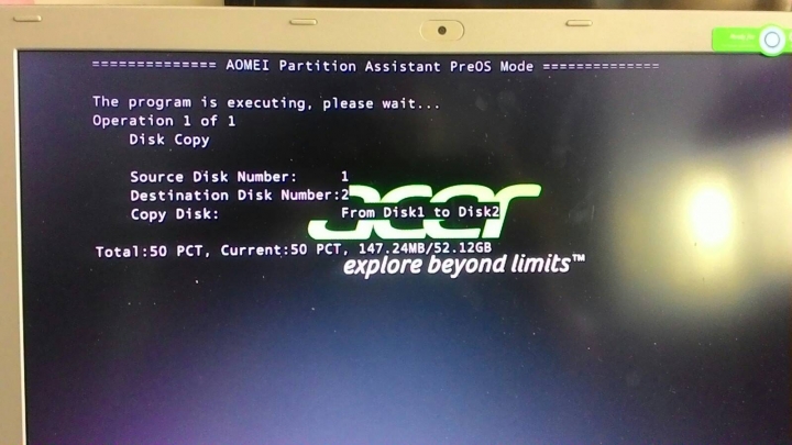 [己解決][裝SSD後無法系統開機][求救]AOMEI Partition Assistant 分區助手複製系統碟無法開機