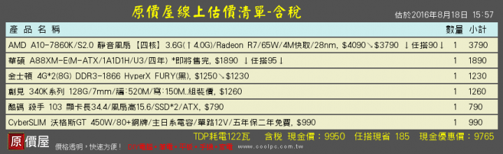 A10-7860K超頻分享與討論