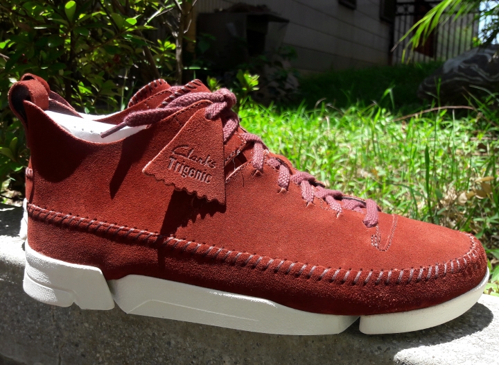 【開箱分享】買不完的 Clarks Trigenic Flex 深棕紅 新色分享