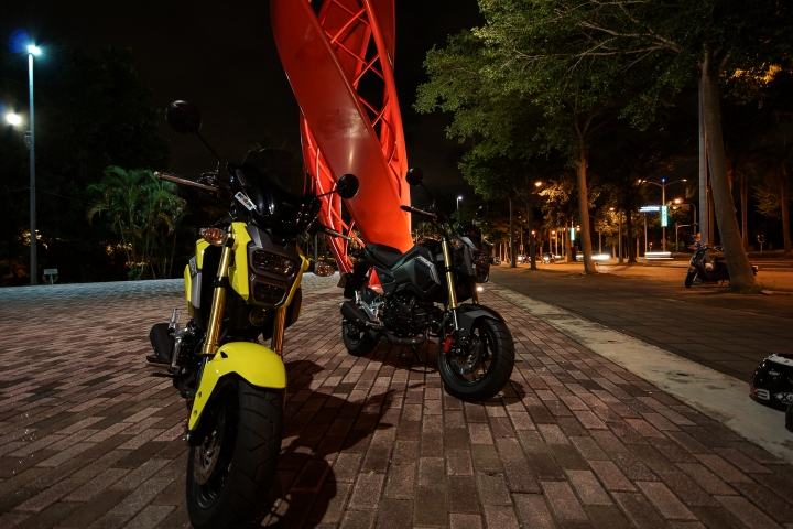 Honda MSX 125 SF 黑+黃 簡易開箱
