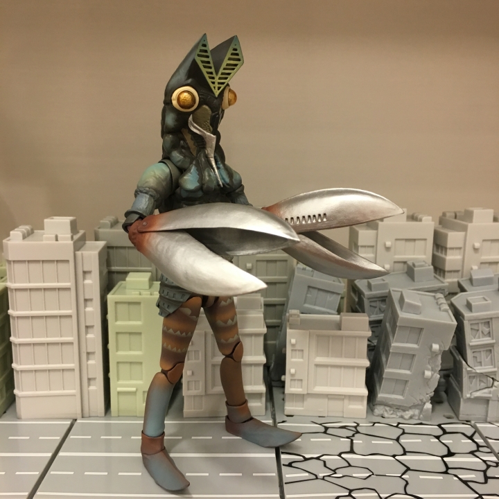 萬代 SHF 初代超人力霸王 & 巴爾坦星人 簡易開箱分享