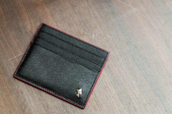 【開箱】Alfred Dunhill 真皮卡片夾