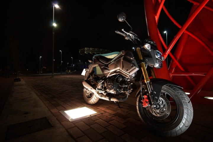 Honda MSX 125 SF 黑+黃 簡易開箱